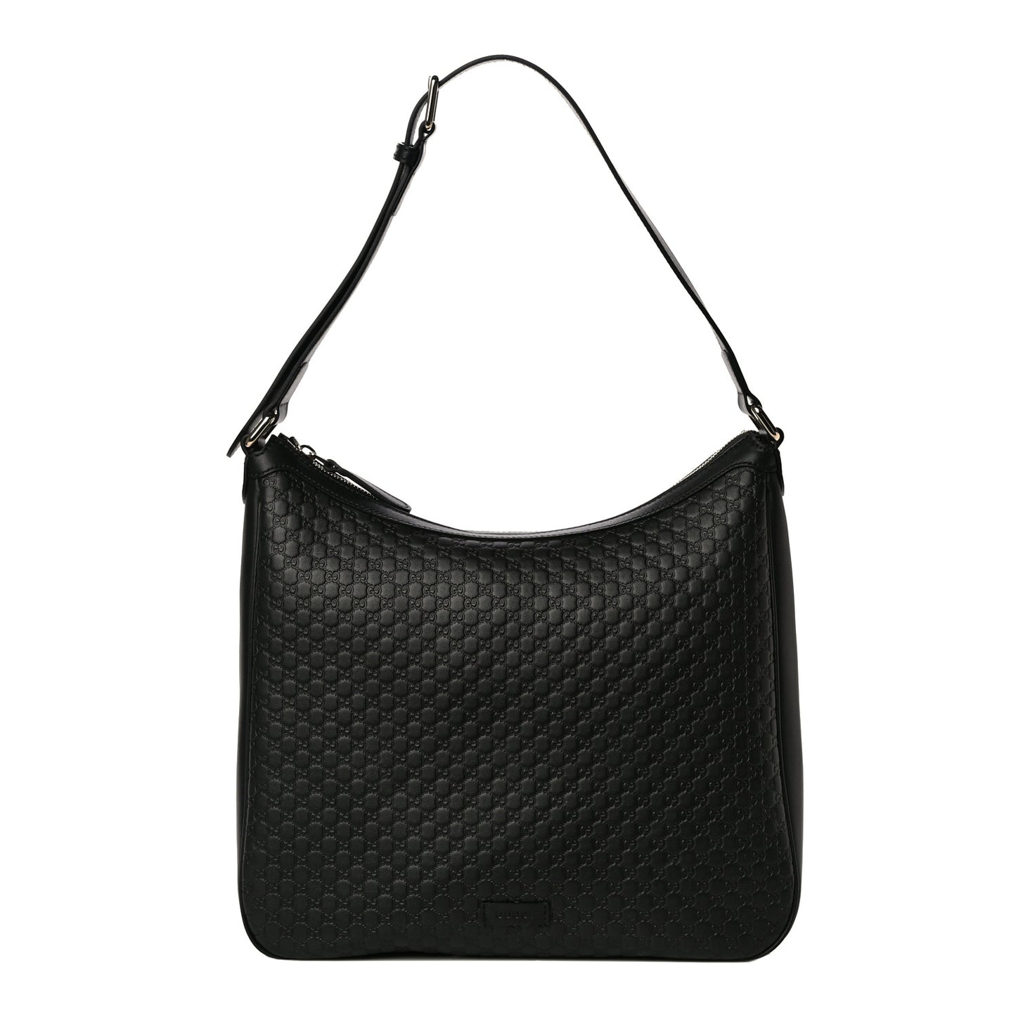 Microguccissima Shoulder Bag Black