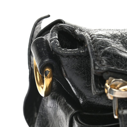 Miu Miu Vitello Lux Medium Bow Bag Black 10 of 10