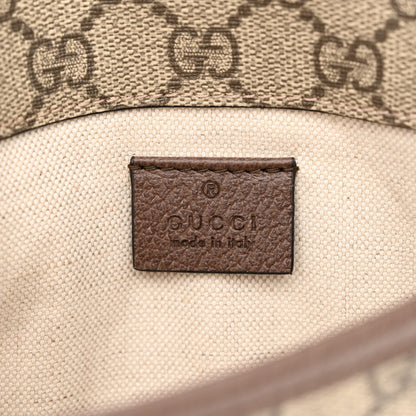 Gucci GG Supreme Monogram Neo Vintage Web Belt Bag Brown 6 of 11