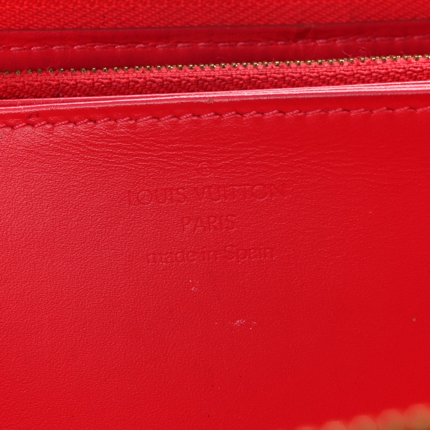Vernis Zippy Wallet Rose Litchi