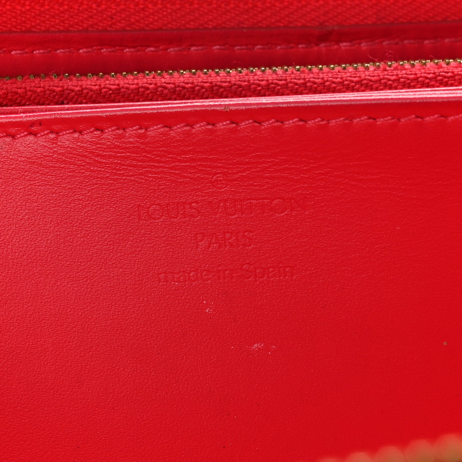 Louis Vuitton Vernis Zippy Wallet Rose Litchi 9 of 13