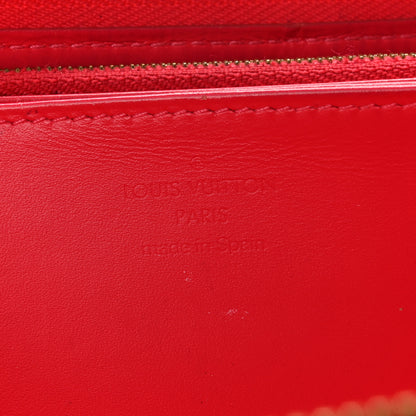 Louis Vuitton Vernis Zippy Wallet Rose Litchi 9 of 13