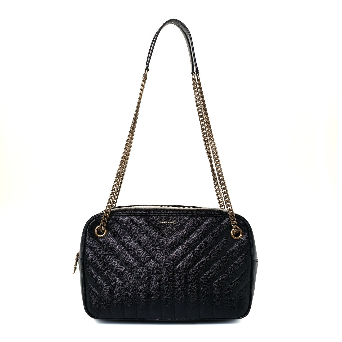 Calfskin Matelasse Joan Camera Bag Black