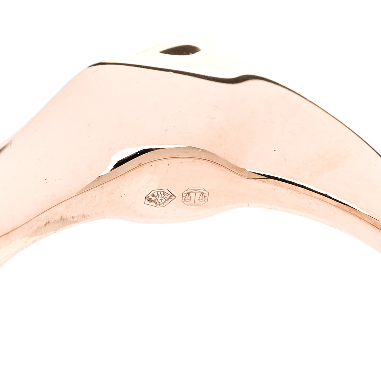 18K Rose Gold Diamond TPM Galop Ring 50 5.25