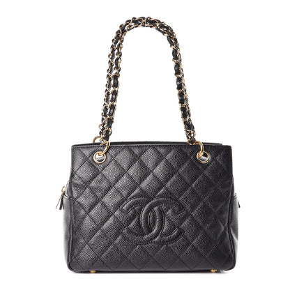 Chanel Caviar Quilted Petit Timeless Tote PTT Black 1 of 9