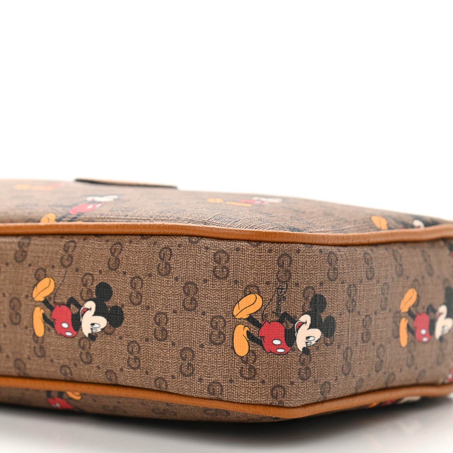 Gucci X DISNEY Mini Vintage GG Supreme Monogram Mickey Mouse Small Belt Bag Beige Vintage Sun Oil 10 of 11