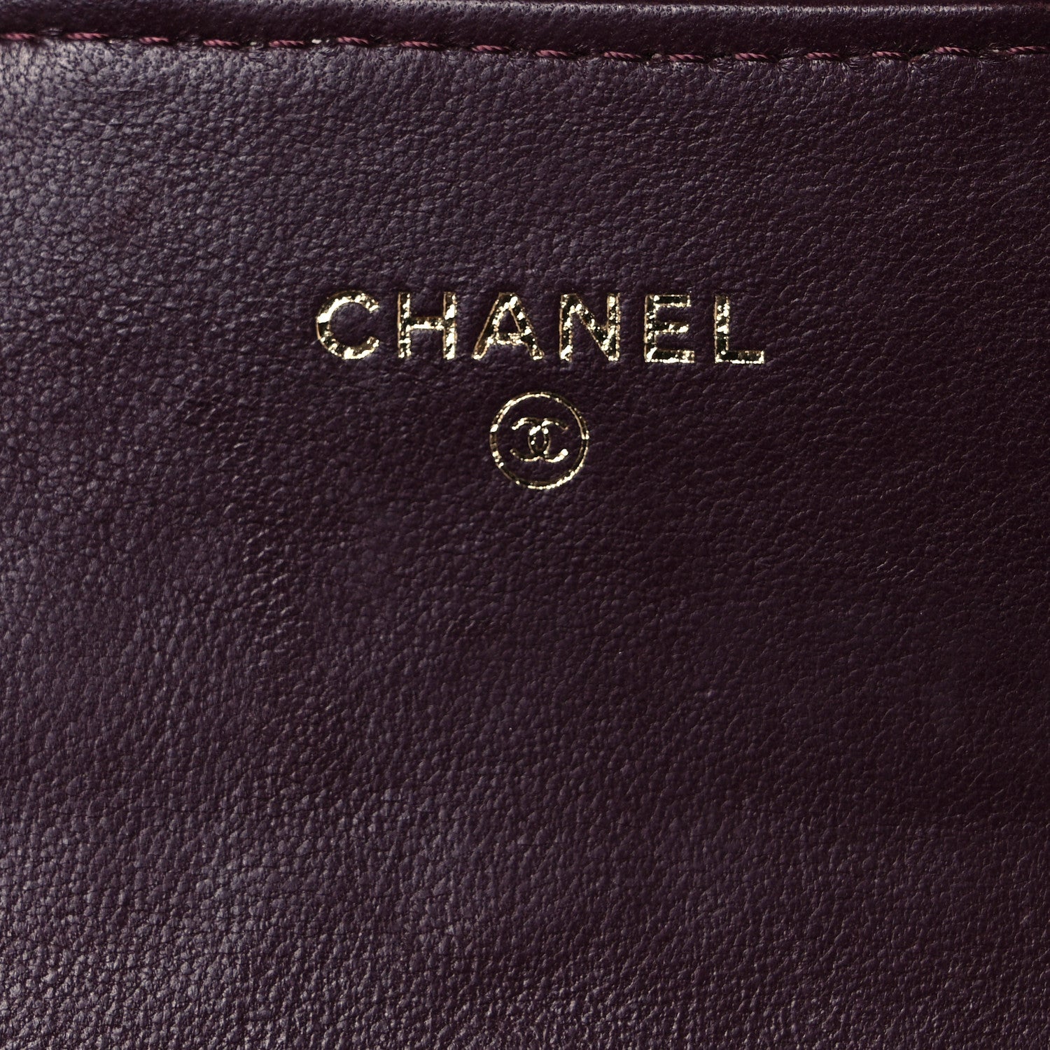 Chanel Aged Calfskin Chevron Quilted 2.55 Reissue Flap Wallet Burgundy 6 of 8