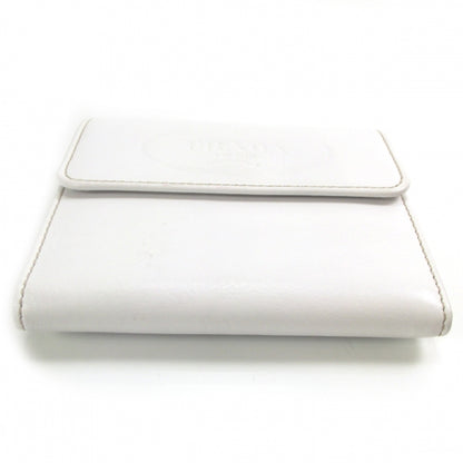 Prada Leather Logo Wallet White 4 of 10