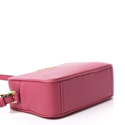 Prada Vitello Phenix Camera Bag Peonia 4 of 10