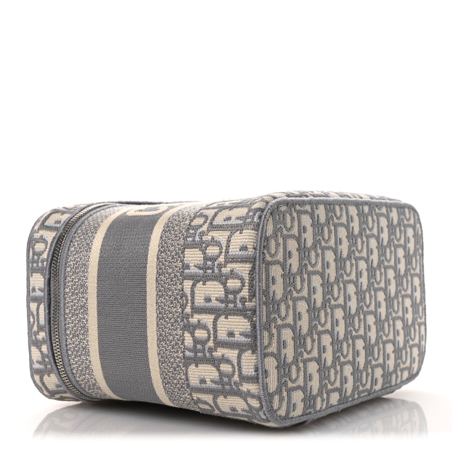 Oblique Diortravel Vanity Case Grey