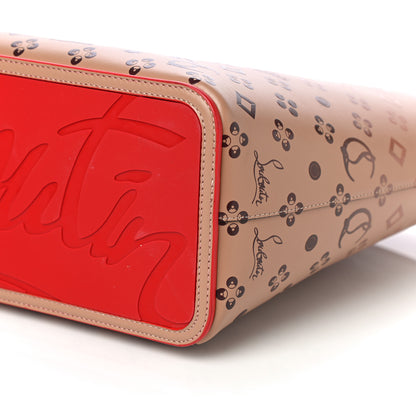 Christian Louboutin Calfskin Patent Degrade Loubinthesky East West Cabata Tote Nude 12 of 12