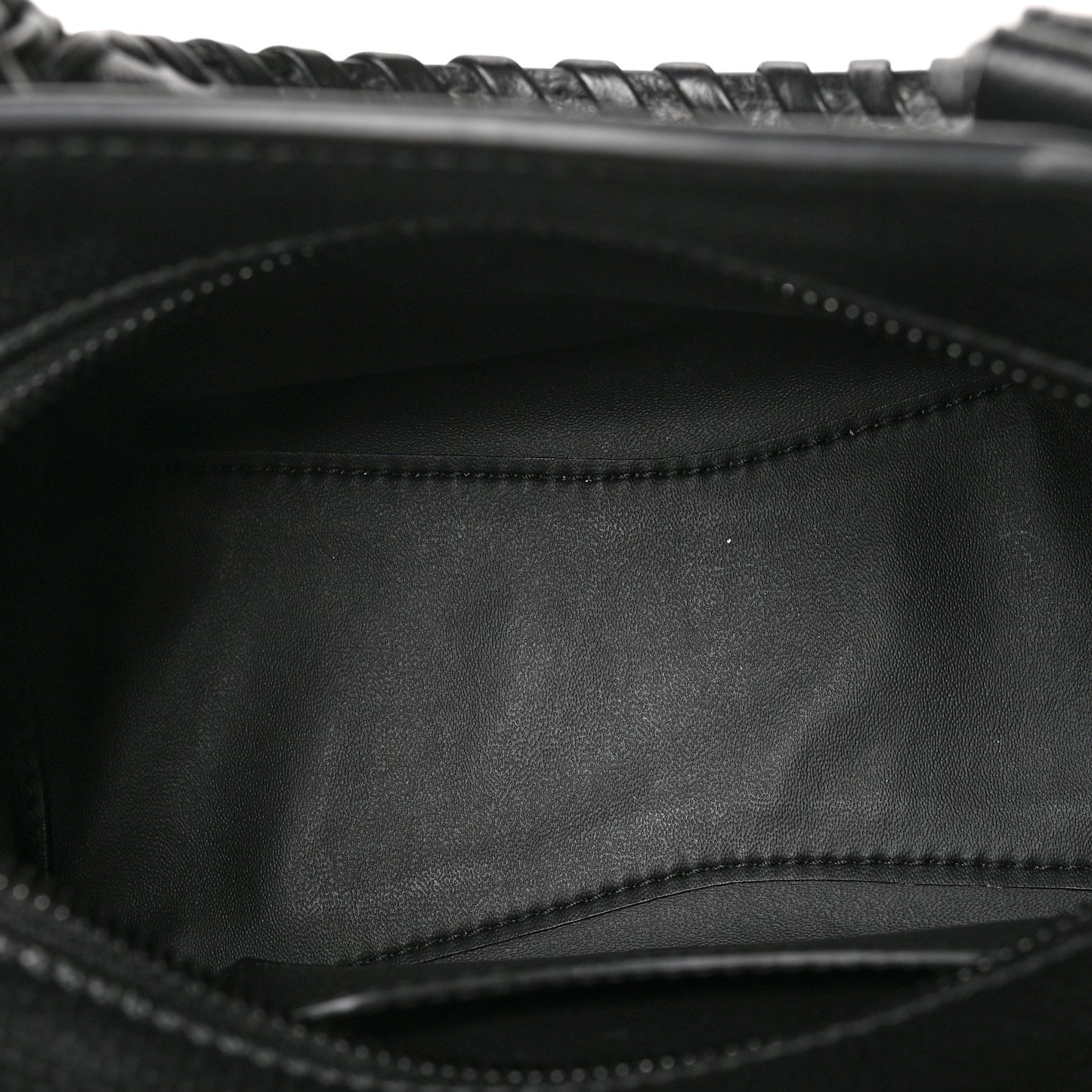 Grained Calfskin Neo Classic Black Hardware Mini City Black