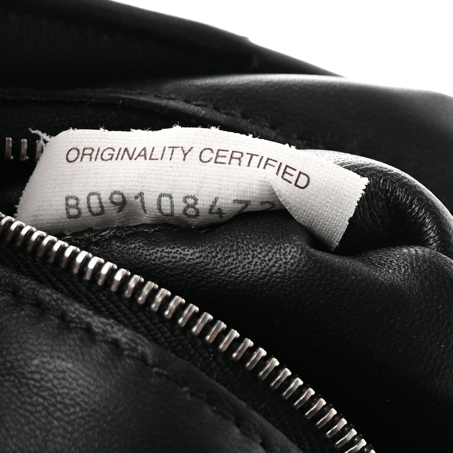 Lambskin Maxi Intreccio Padded Chain Cassette Crossbody Bag Black