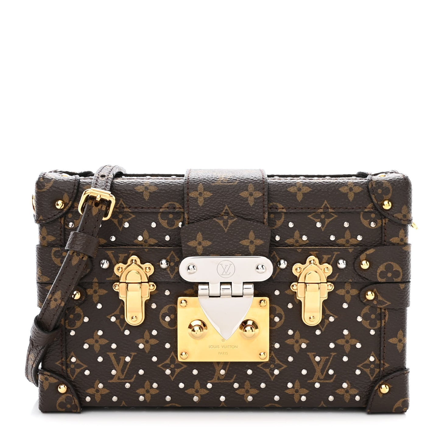 Monogram Studded Petite Malle