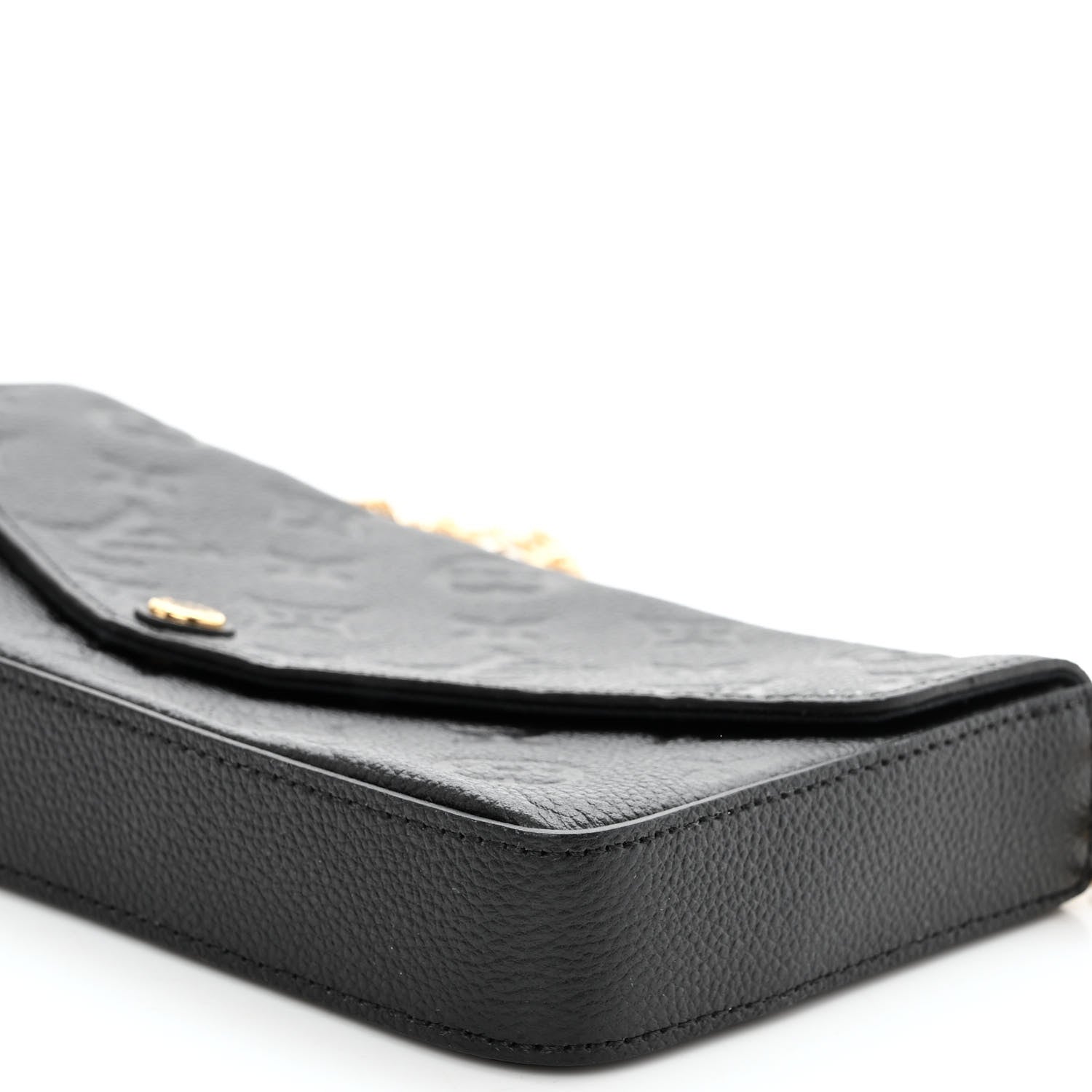 Louis Vuitton Empreinte Pochette Felicie Chain Wallet Black 10 of 10