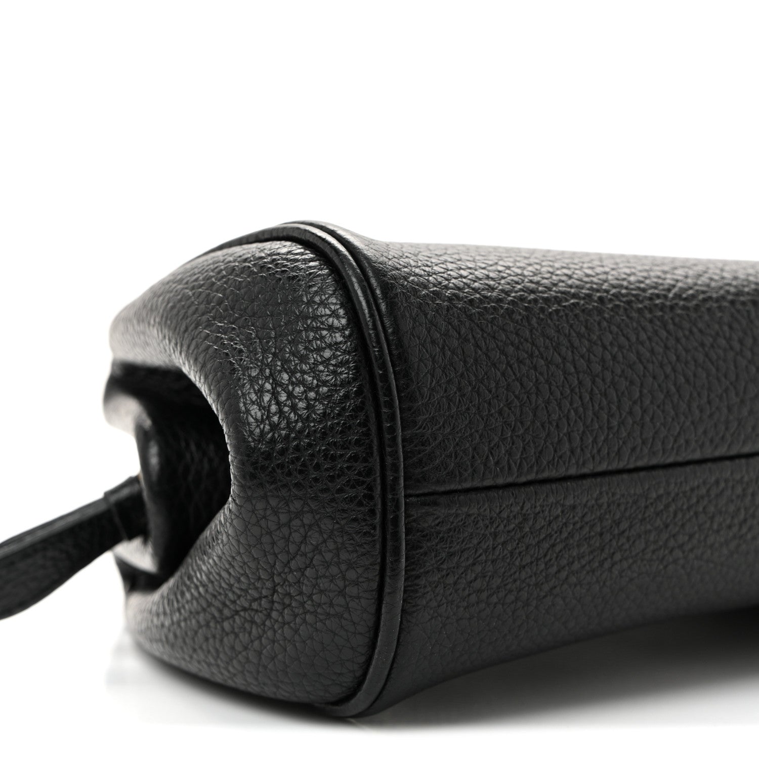 Salvatore Ferragamo Calfskin Small Gancini Crossbody Black 1832829
