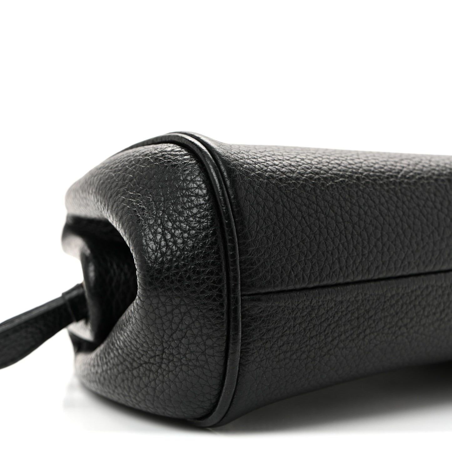 Calfskin Small Gancini Crossbody Black