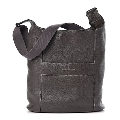 Hermes Taurillon Clemence Sac Goodnews GM Graphite 1 of 14