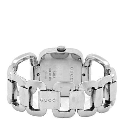 Gucci Stainless Steel Mother of Pearl 32mm G-Gucci Square Quartz Watch 3 of 4