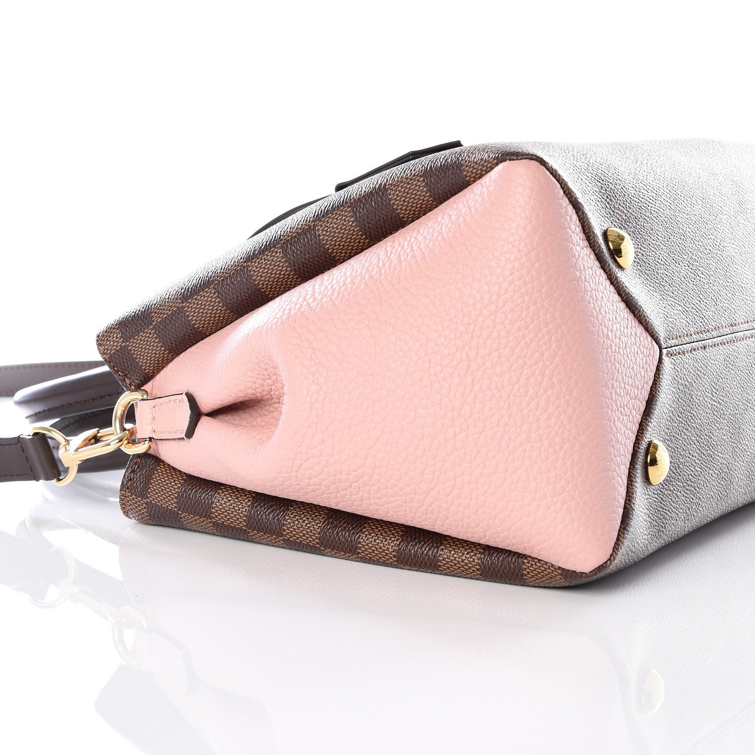 Louis Vuitton Damier Ebene Cuir Taurillon Brittany Magnolia 7 of 10