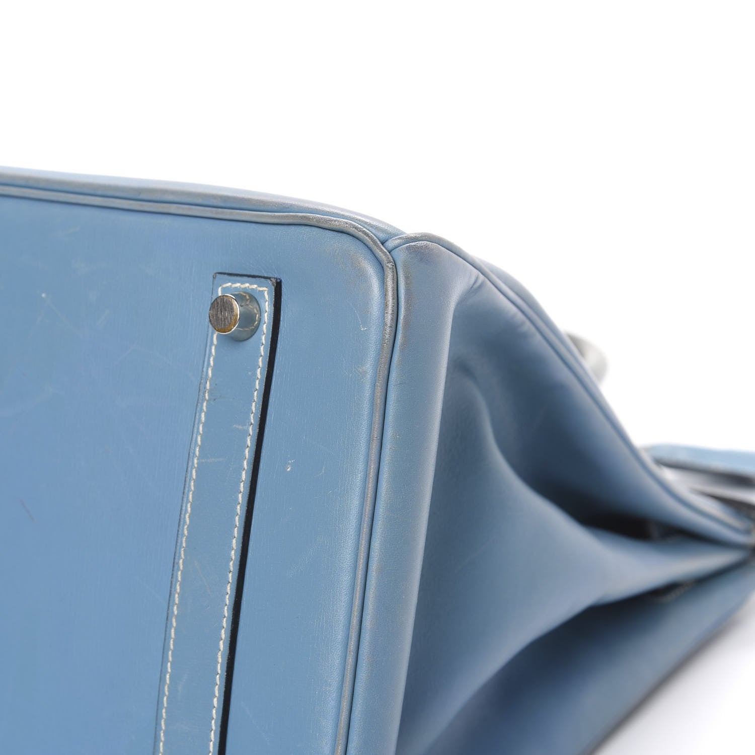 Hermes Box Birkin 35 Blue Jean 23 of 26