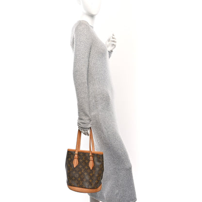 Louis Vuitton Monogram Petit Bucket 23 2 of 10