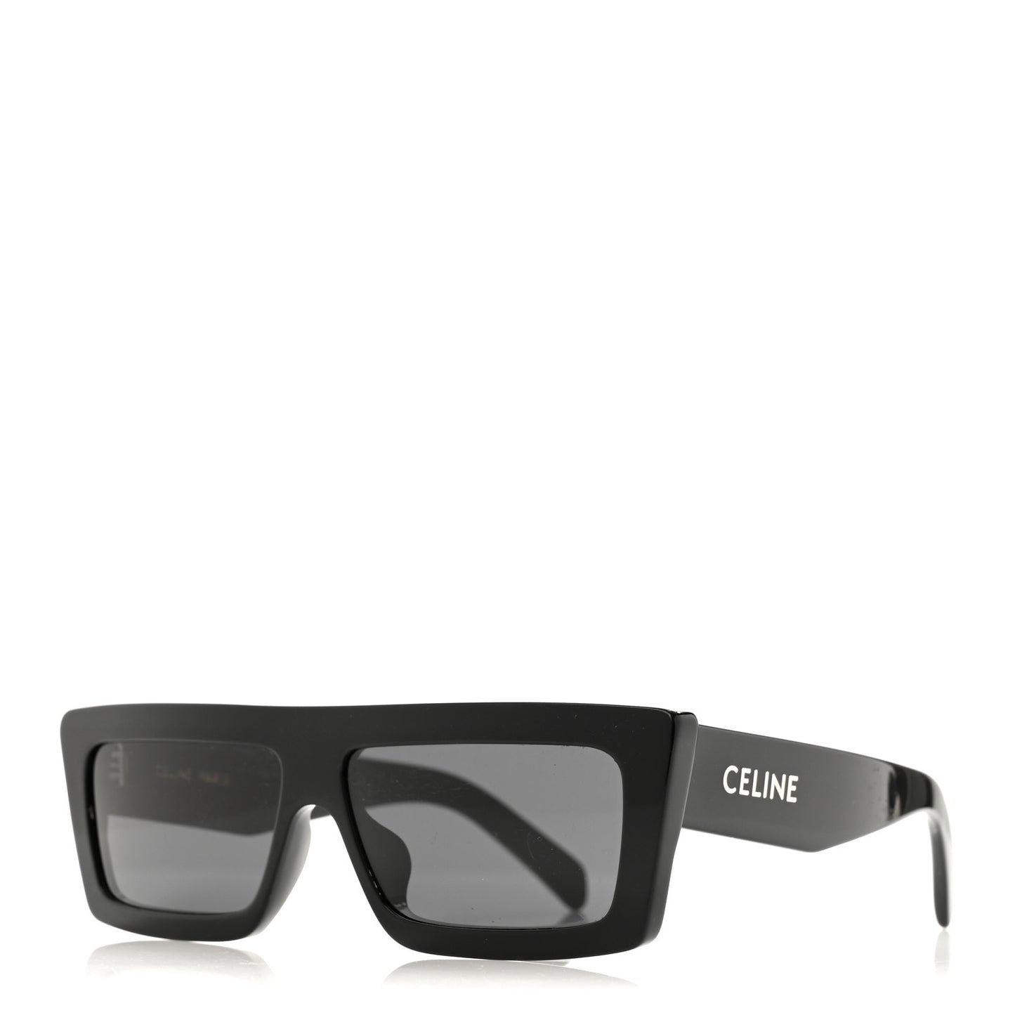 Acetate Monochroms Square Sunglasses CL40214U Black