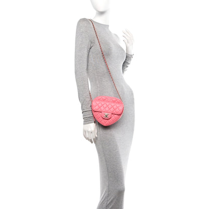 Chanel Lambskin Quilted CC In Love Heart Bag Pink 2 of 10