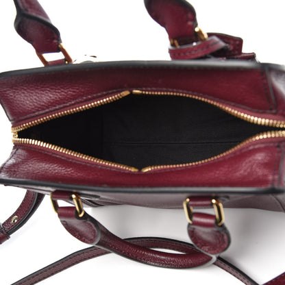 Alexander McQueen Pebbled Calfskin Mini Padlock Tote 5 of 7