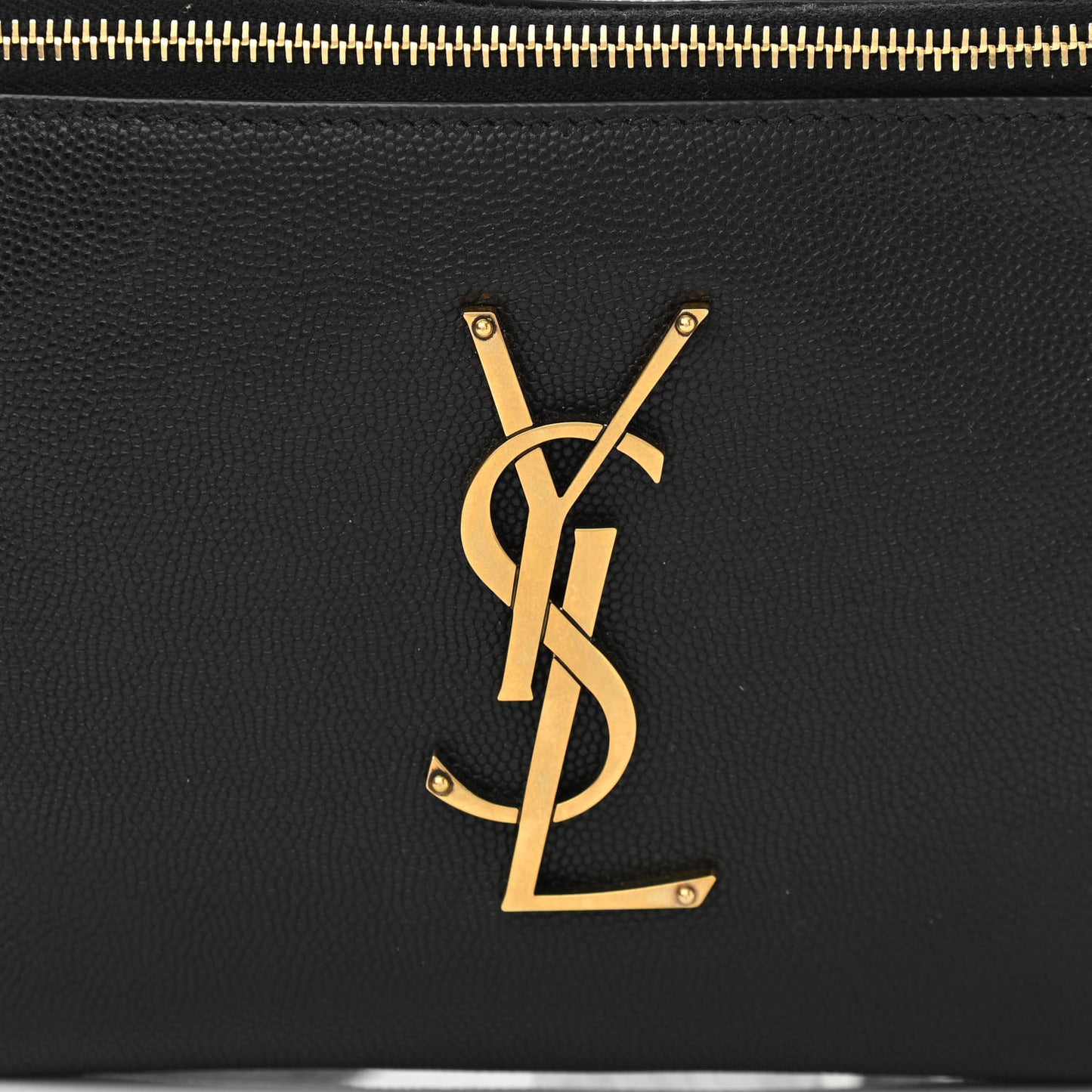 Grain De Poudre Monogram Belt Bag Black