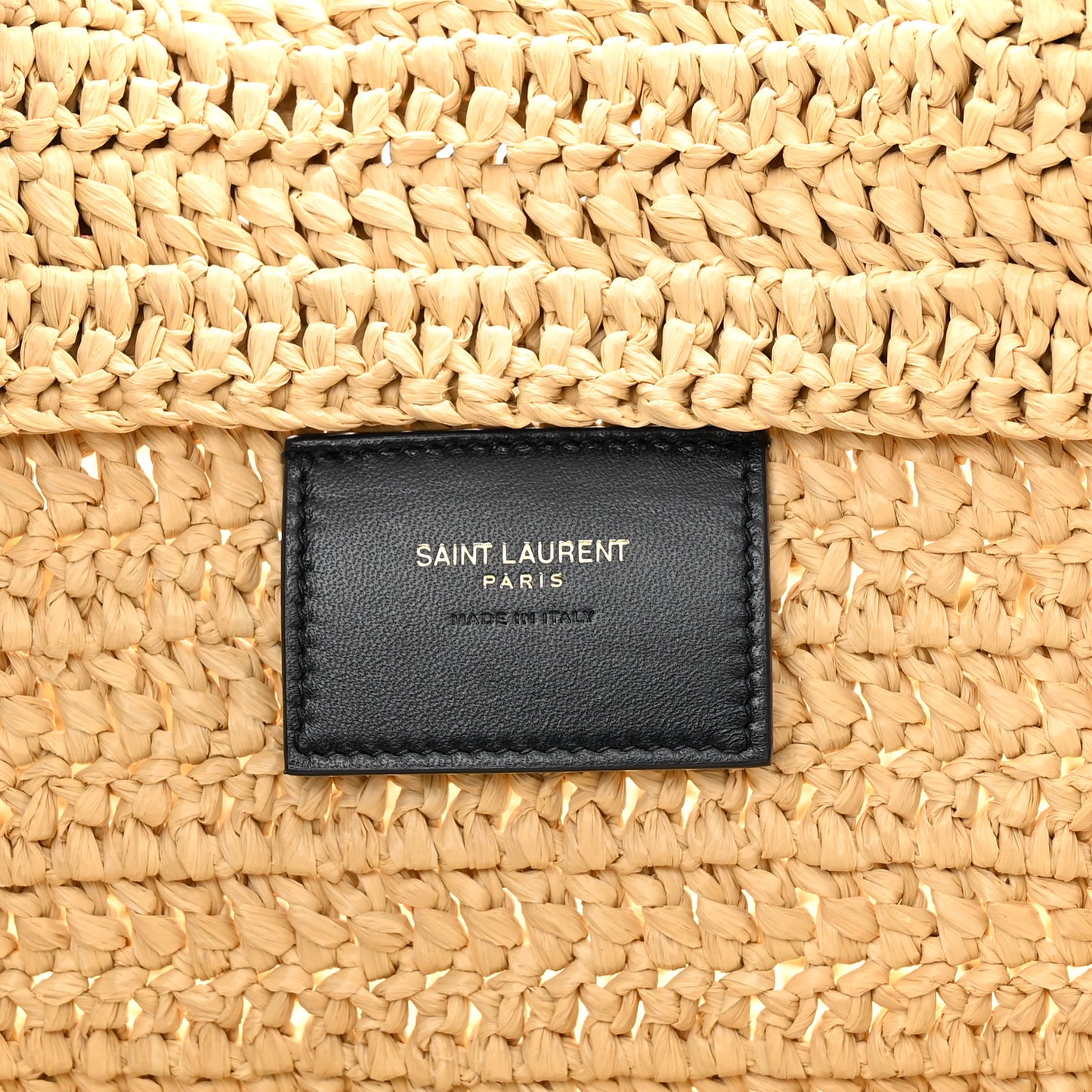 Raffia Rive Gauche Tote Natural