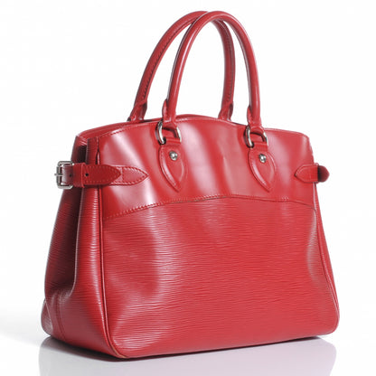 Louis Vuitton Epi Passy PM Red 3 of 10