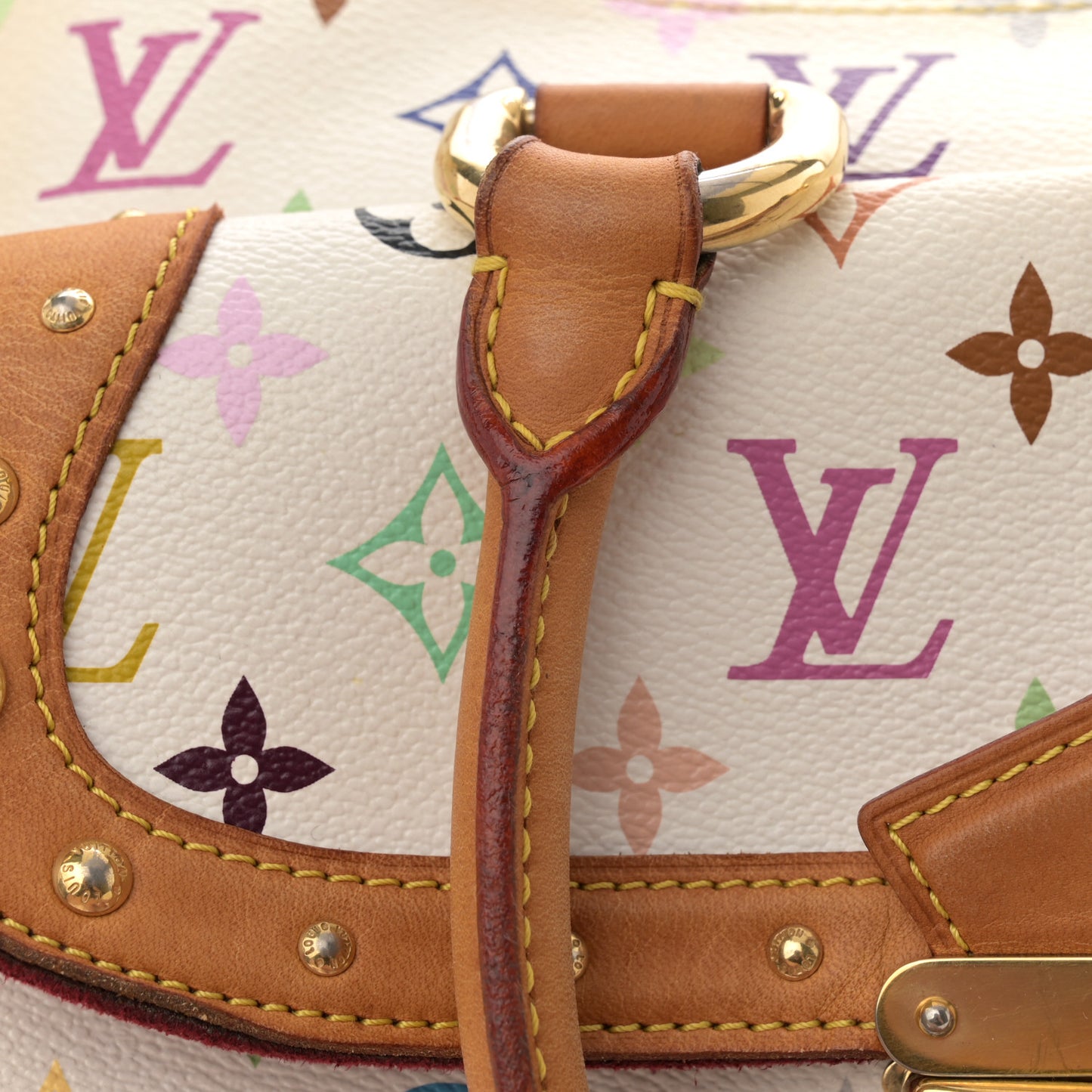 Monogram Multicolor Rita White
