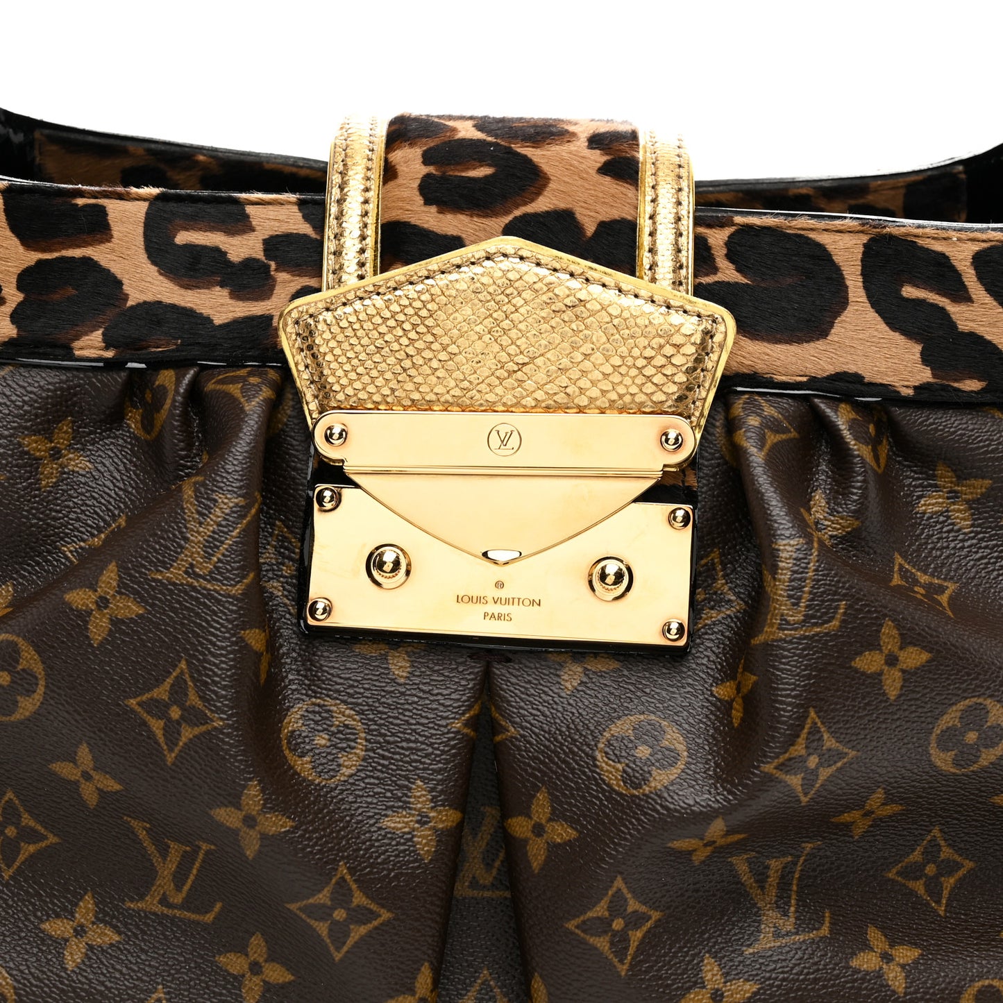 Monogram Leopard Polly