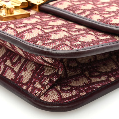 Christian Dior Oblique DiorAddict Flap Bag Burgundy 8 of 8