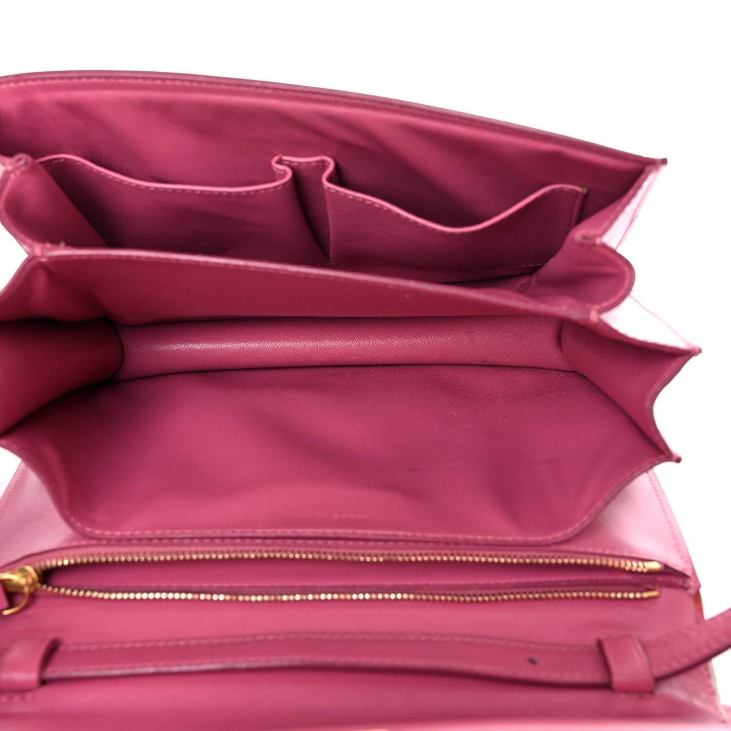Celine Smooth Calfskin Medium Classic Box Flap Bag Pink 5 of 42