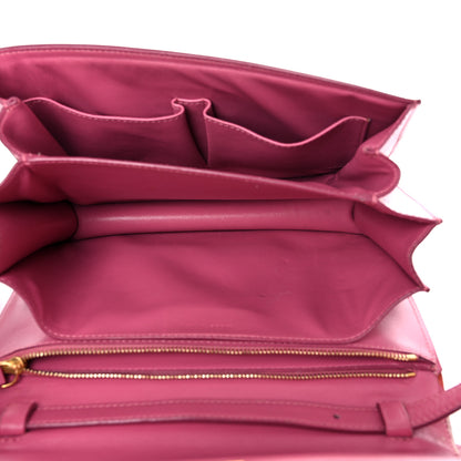 Celine Smooth Calfskin Medium Classic Box Flap Bag Pink 5 of 42