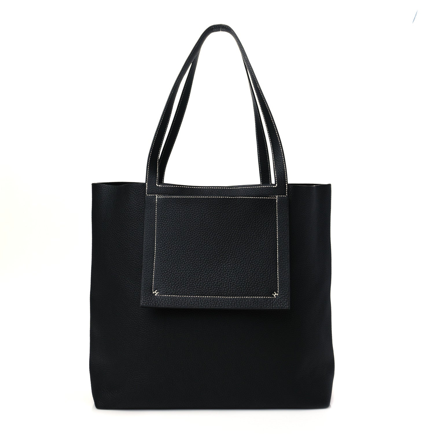 Hermes Taurillon Clemence Cabasellier 46 Black 1 of 9
