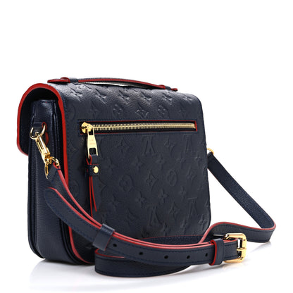 Louis Vuitton Empreinte Pochette Metis Marine Rouge 3 of 10