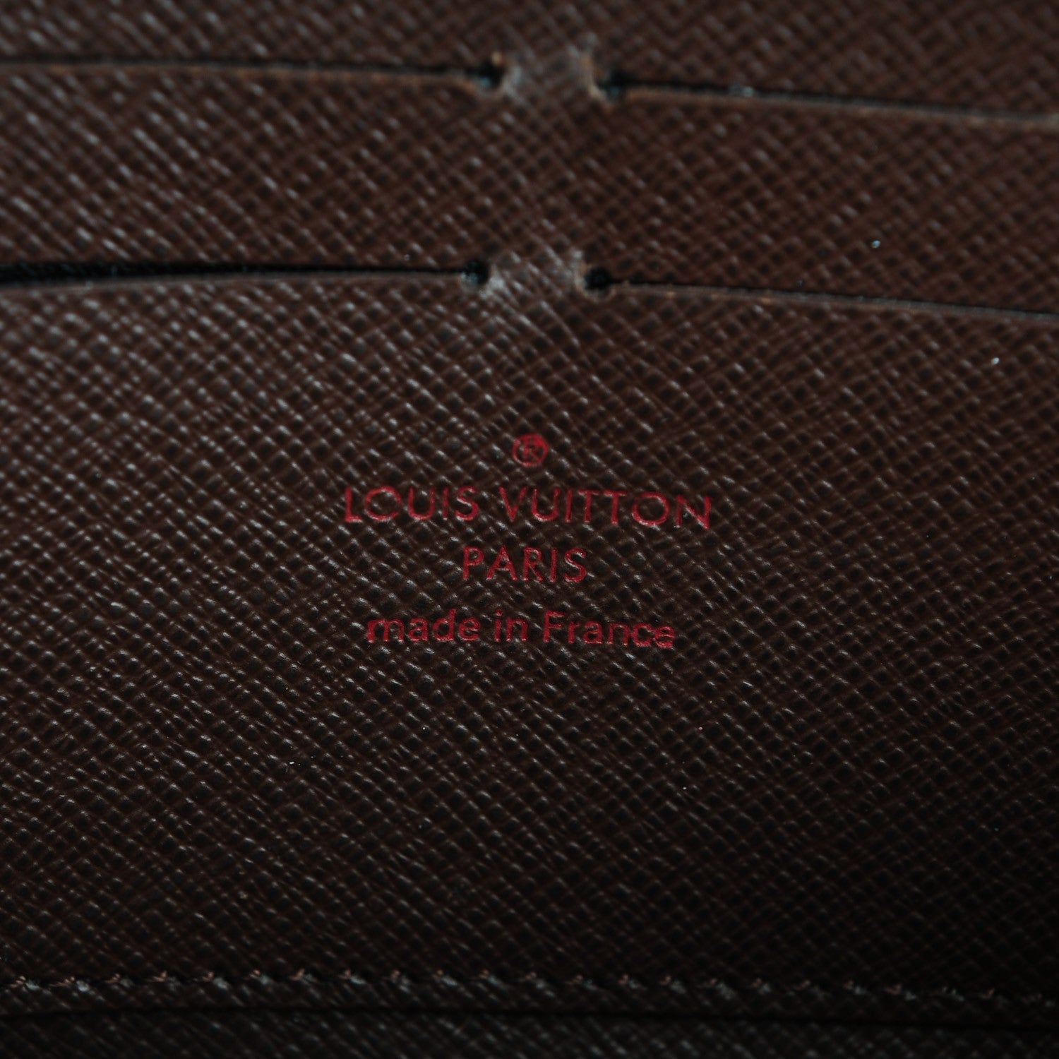 Louis Vuitton Damier Ebene Zippy Wallet 6 of 8