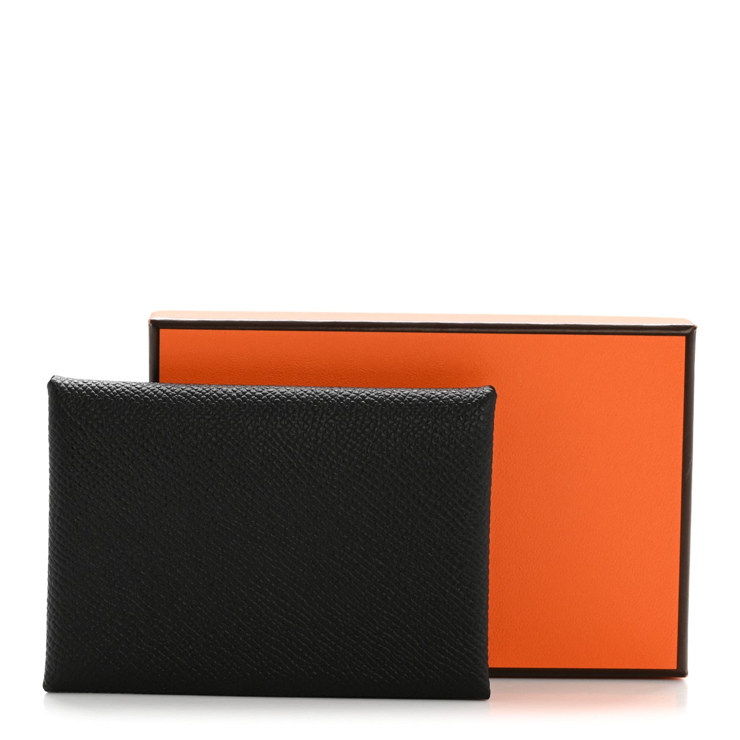 Epsom Calvi Duo Card Case Black