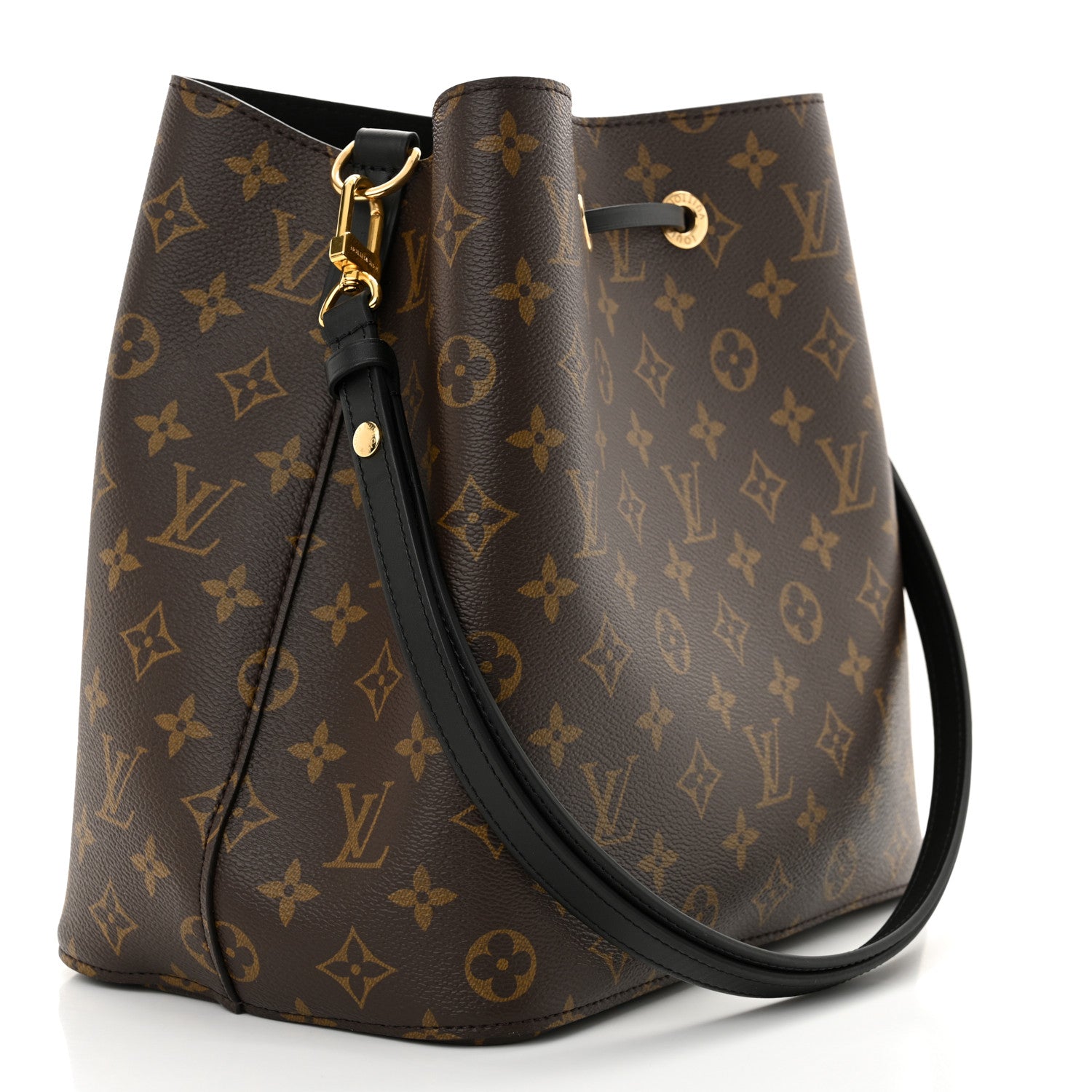 Louis Vuitton Monogram Neonoe MM Black 3 of 10