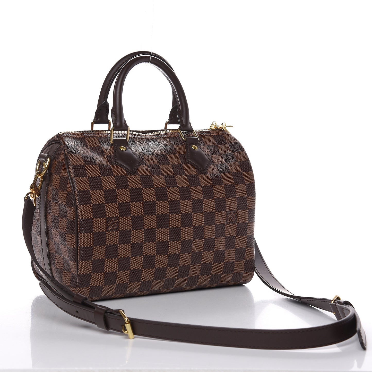 Damier Ebene Speedy Bandouliere 25
