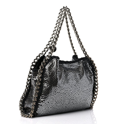 Stella McCartney Studded Eco Suede Falabella Tote Black 3 of 10