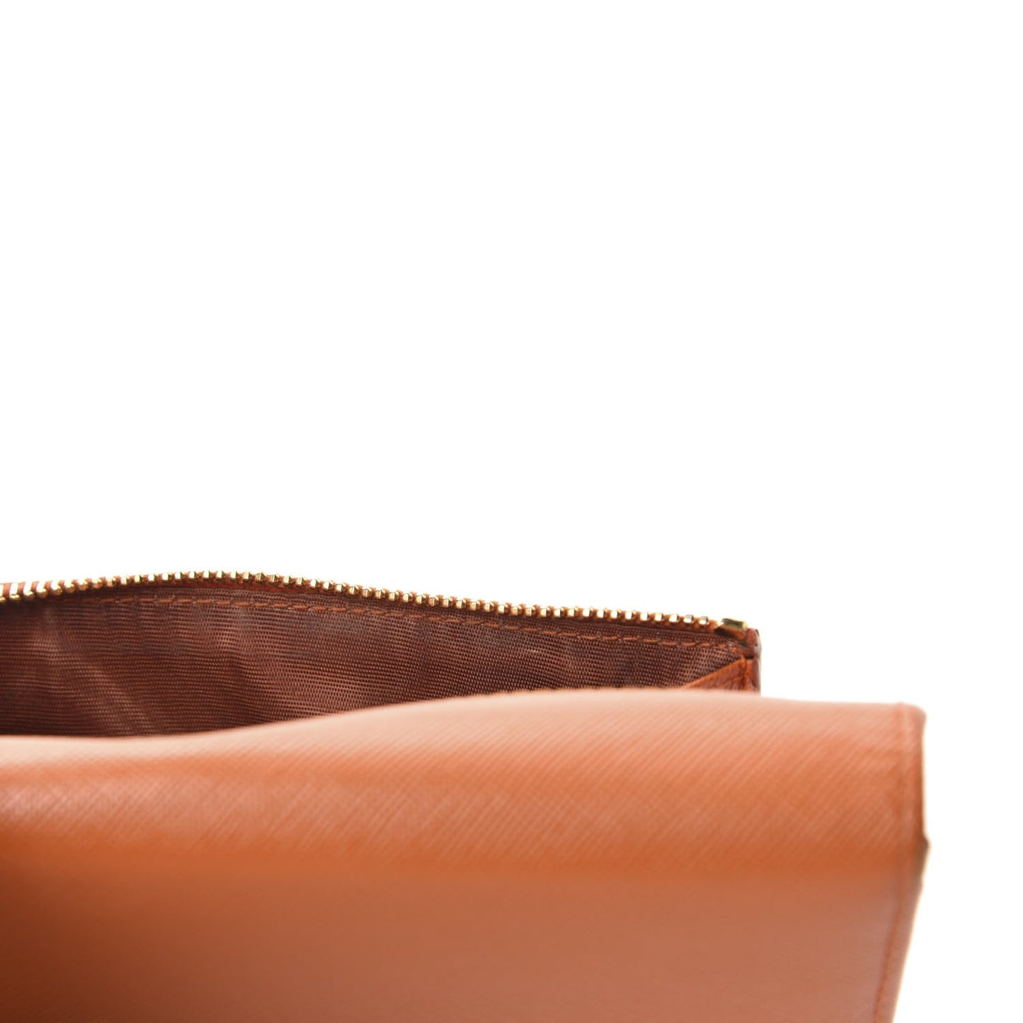 Saffiano Metal Continental Flap Wallet Papaya