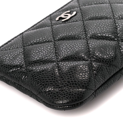 Chanel Caviar Quilted Small Cosmetic Case Black 9 of 10