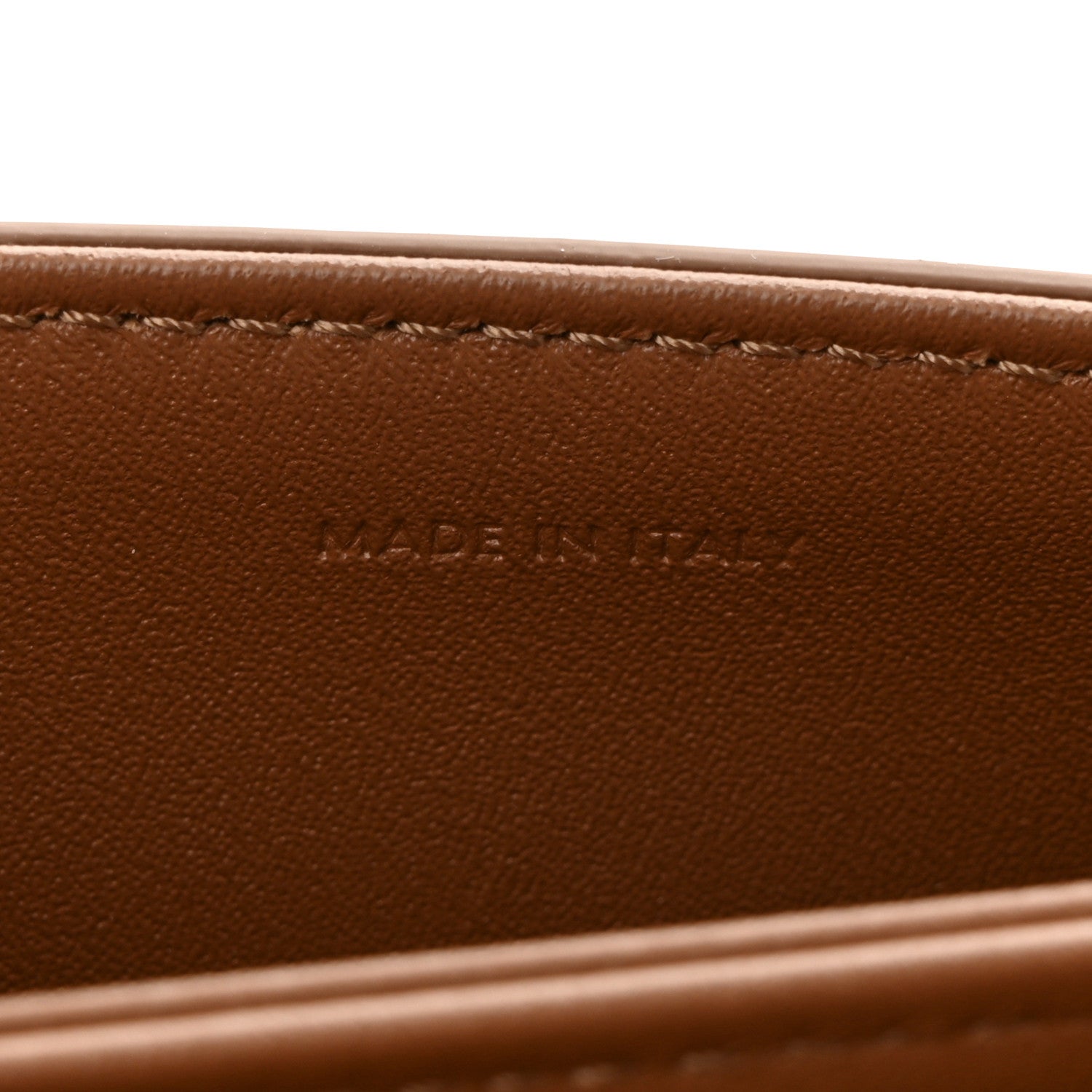 Celine Shiny Calfskin Teen Triomphe Bronze 7 of 11