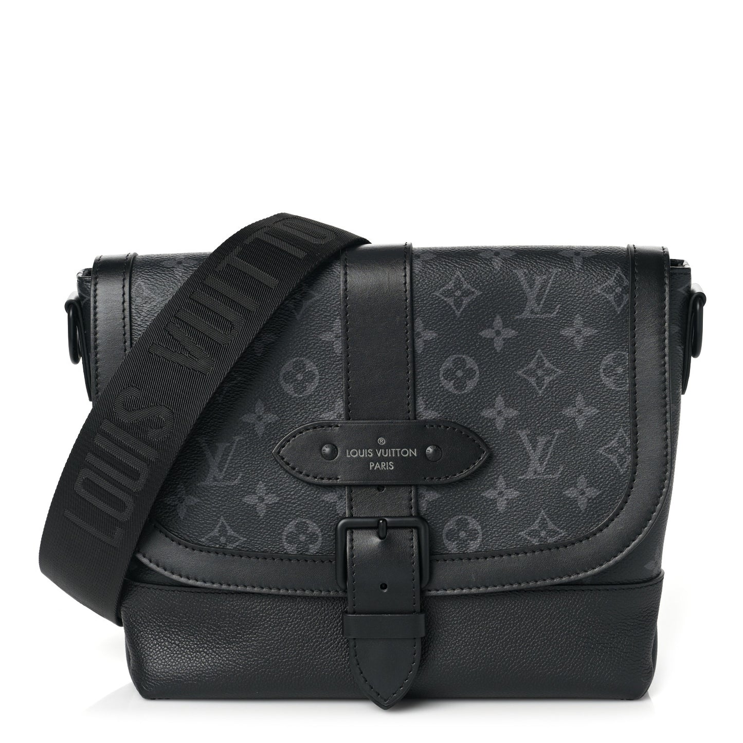 Monogram Eclipse Saumur Messenger NV Black