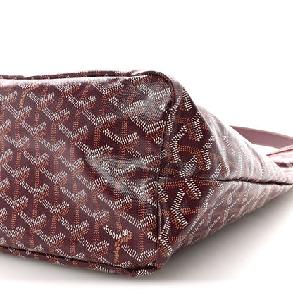 Goyard Goyardine Boheme Hobo Burgundy 11 of 11