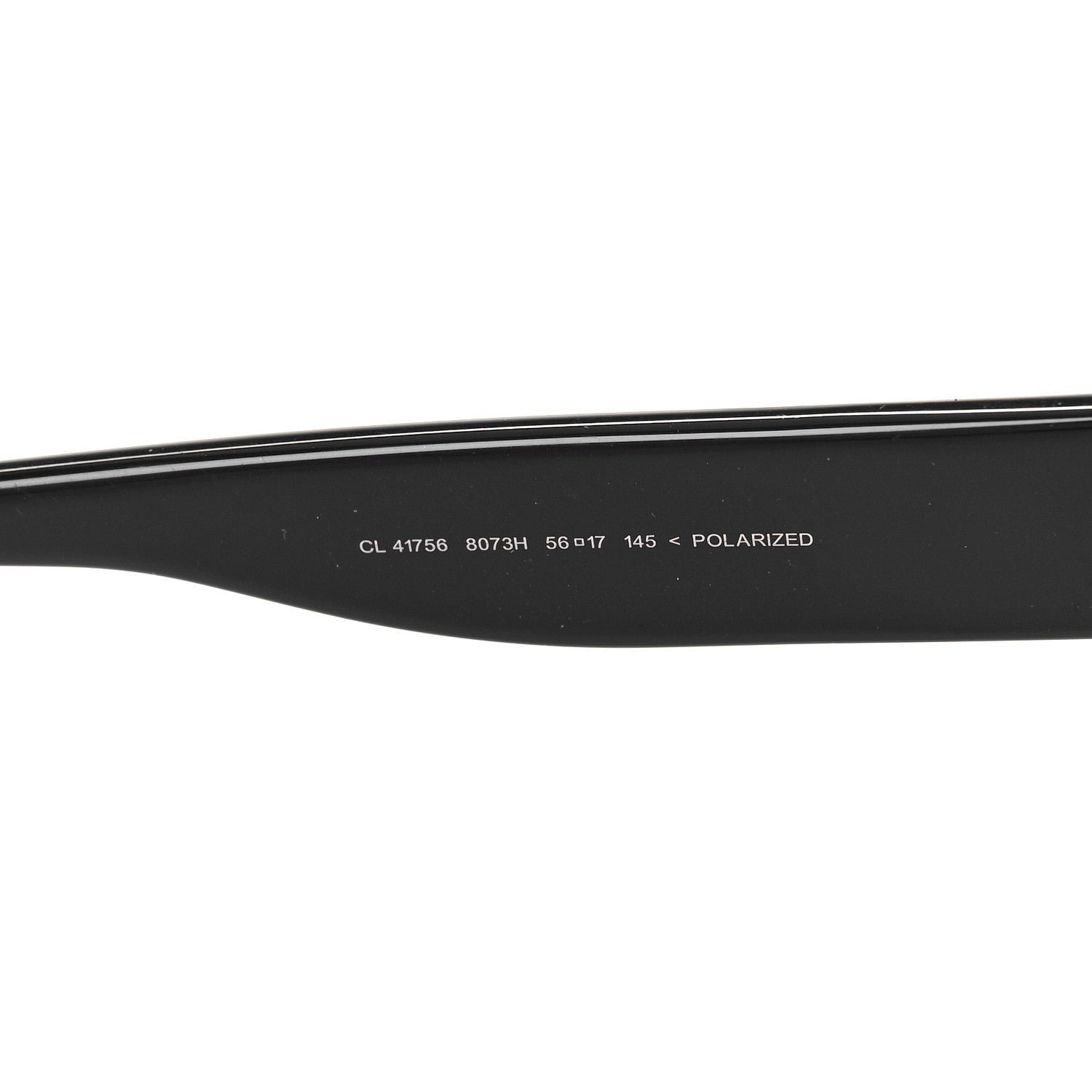 Celine Polarized ZZ Top Sunglasses CL 41756 Black 6 of 6